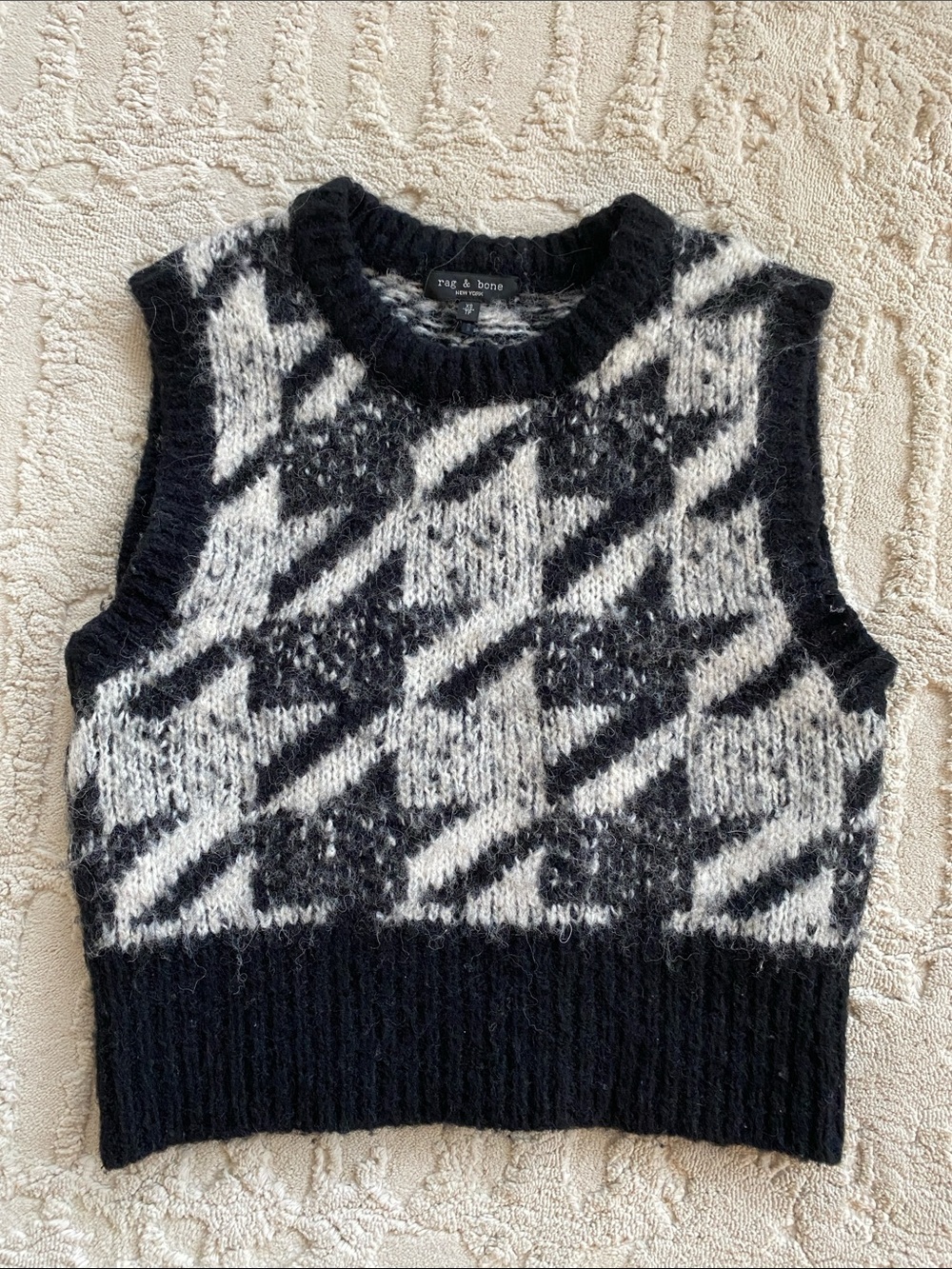 Rag & Bone cropped sweater vest
